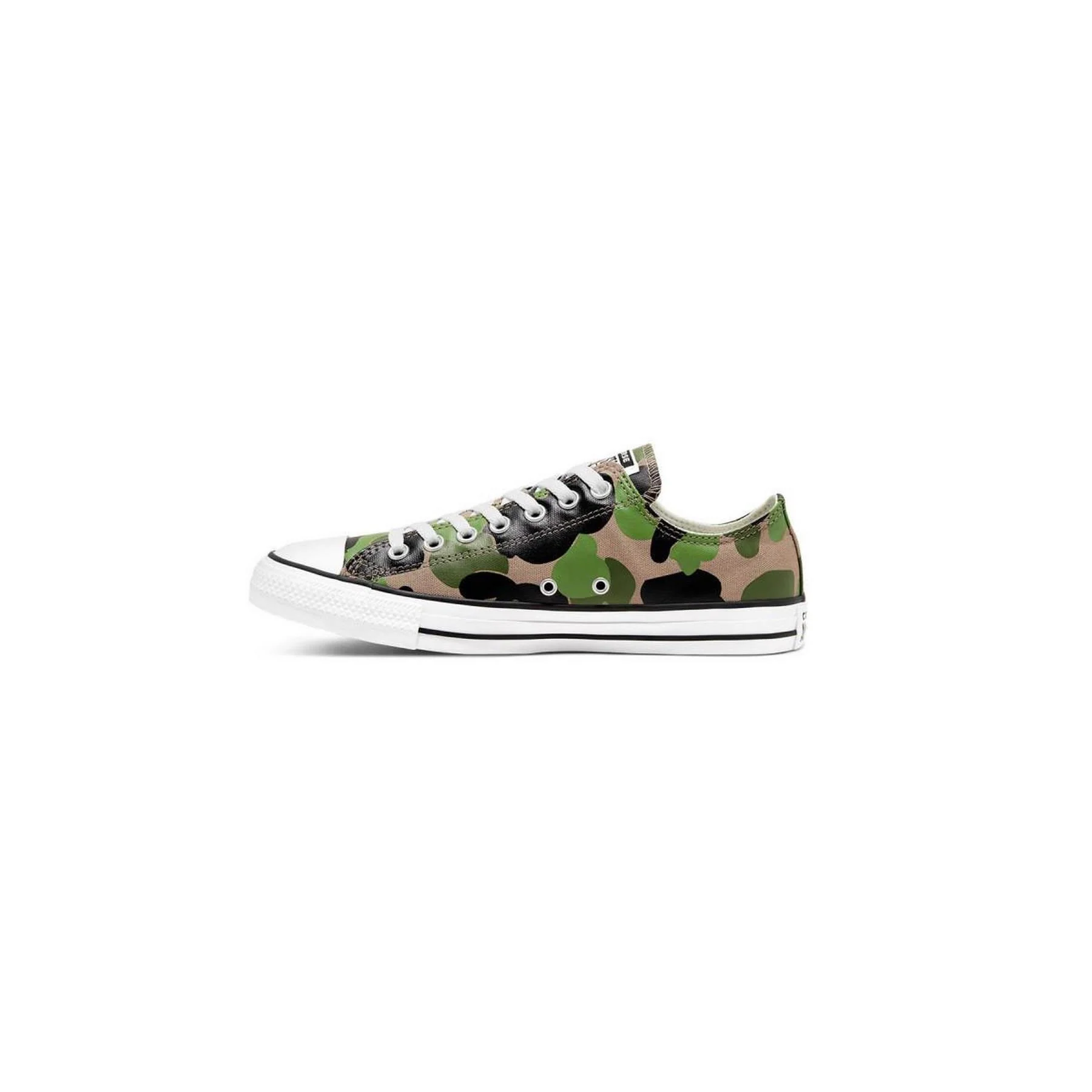 Baskets Chuck Taylor All Star Archival Camo Low Top - Noir / Vert / Beige / Blanc - Image 2