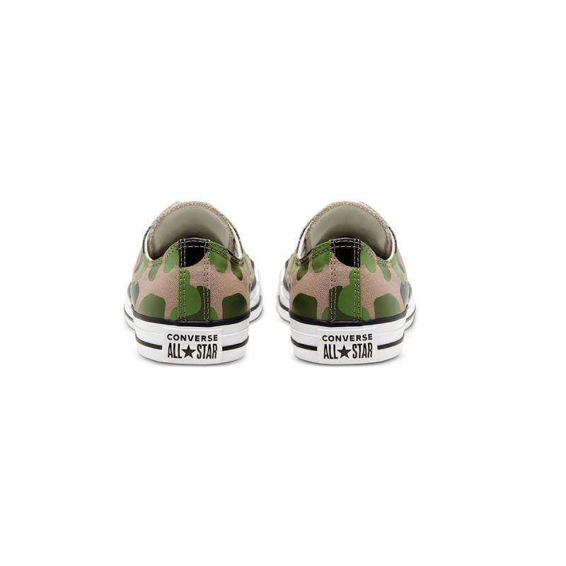 Baskets Chuck Taylor All Star Archival Camo Low Top - Noir / Vert / Beige / Blanc - Image 4