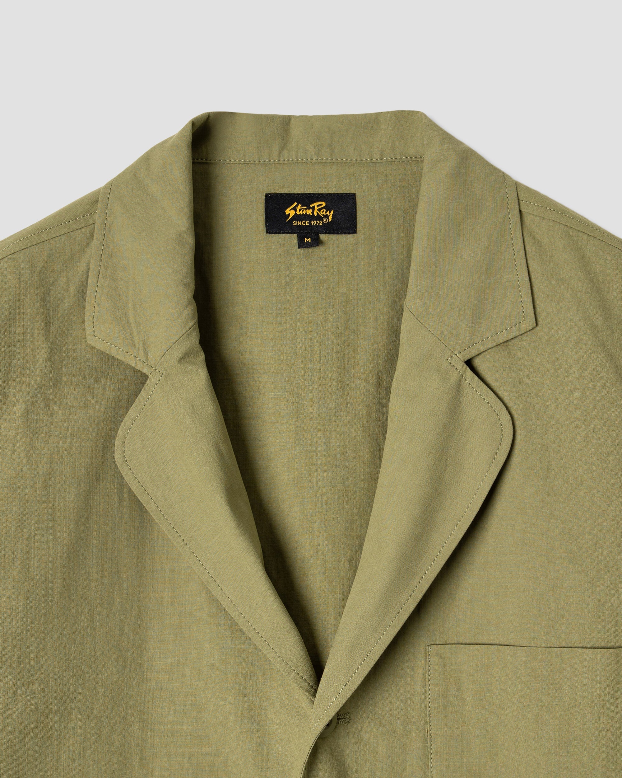 3 Pocket Jacket - Olive Sateen - Image 4
