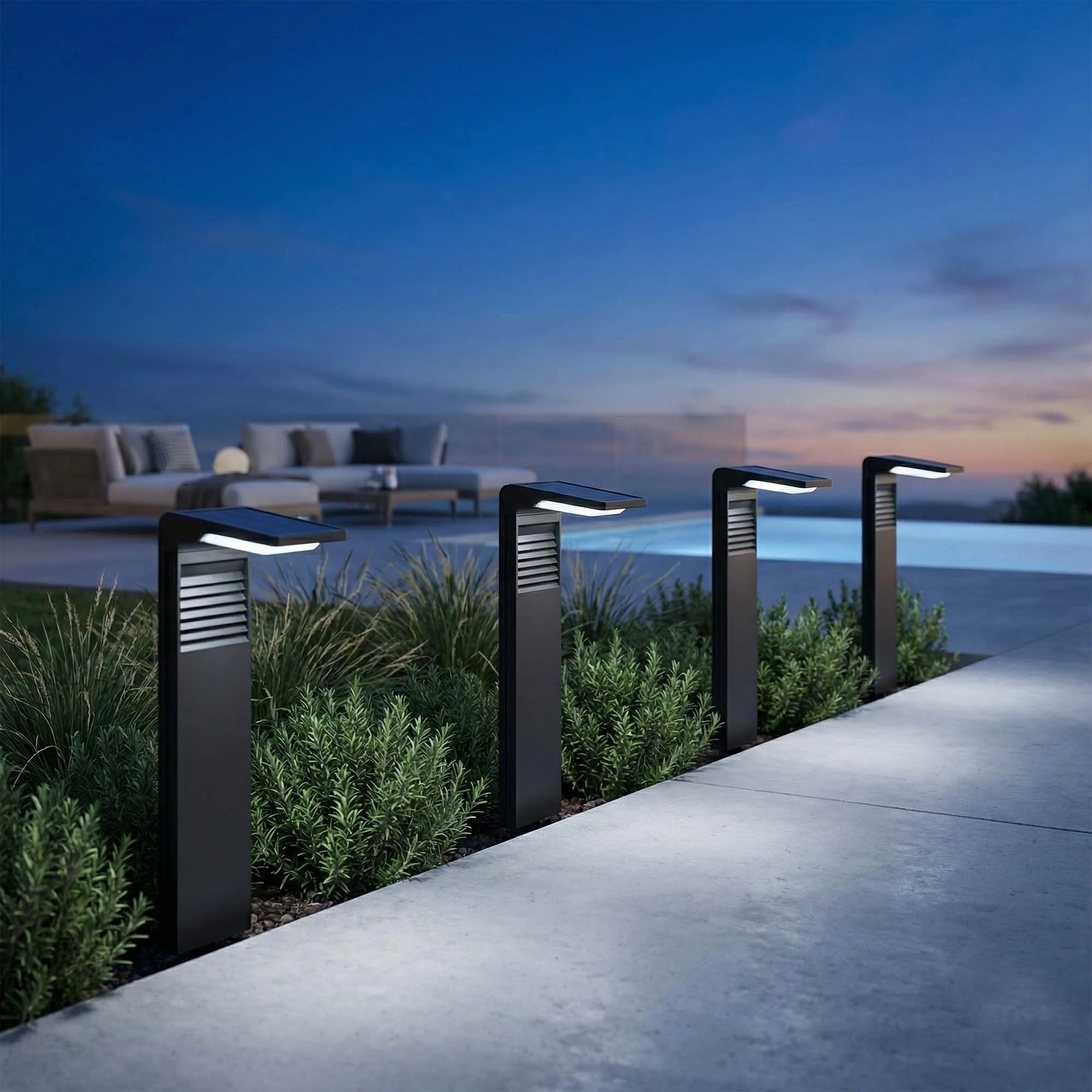 Borne & Potelet Solaire - 4X Ostry - Image 6