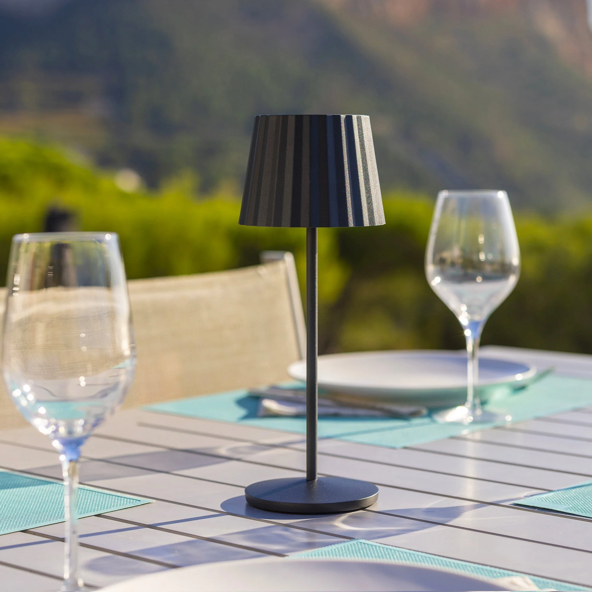 Lampe De Table Sans Fil - 6X Abby Black - Image 2