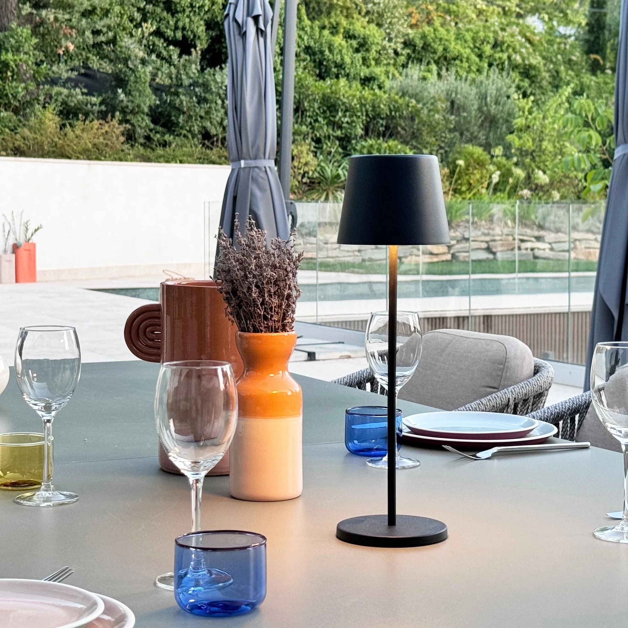Lampe De Table Sans Fil - 6X Kelly Black - Image 2