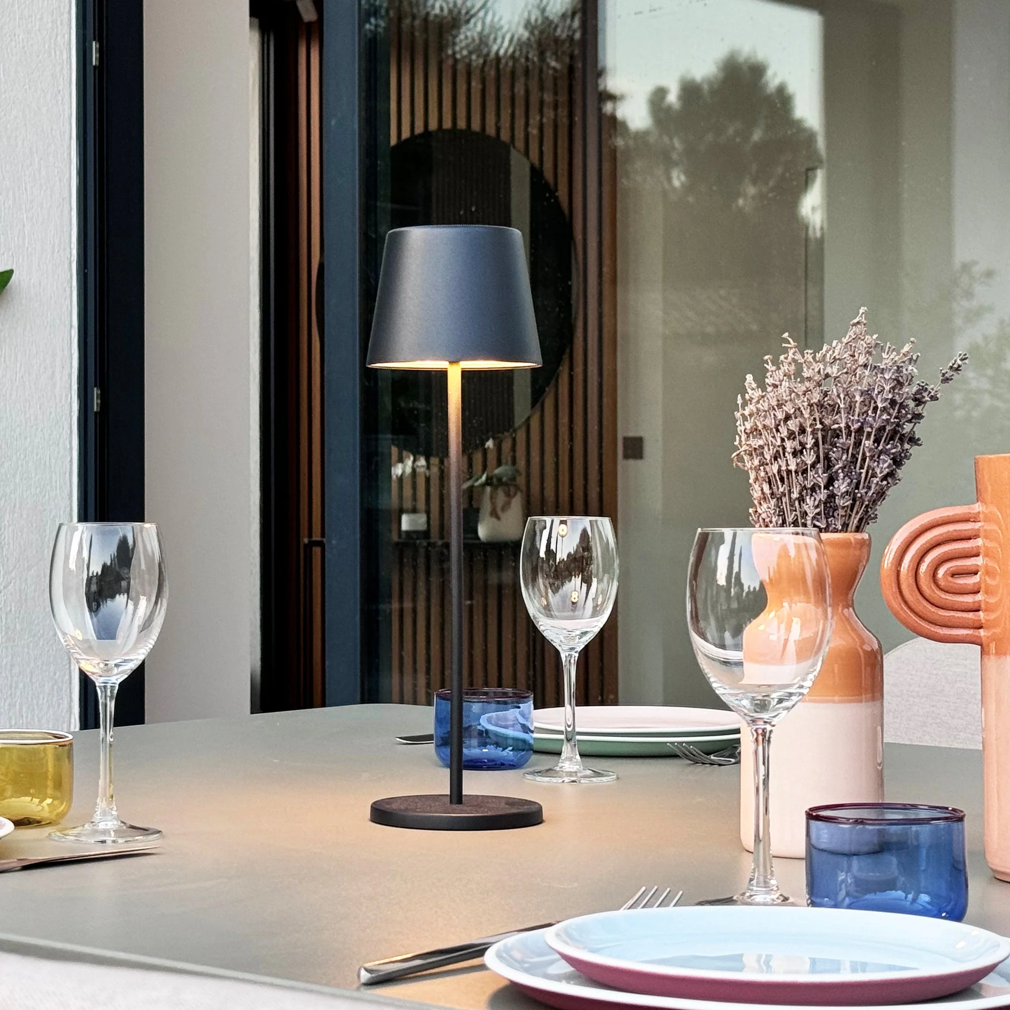 Lampe De Table Sans Fil - 6X Kelly Black - Image 3