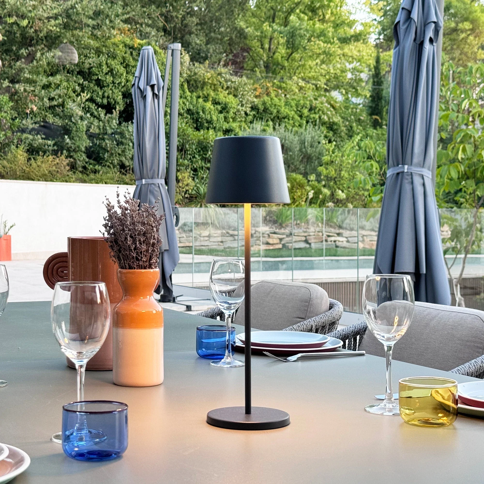 Lampe De Table Sans Fil - 6X Kelly Black - Image 5