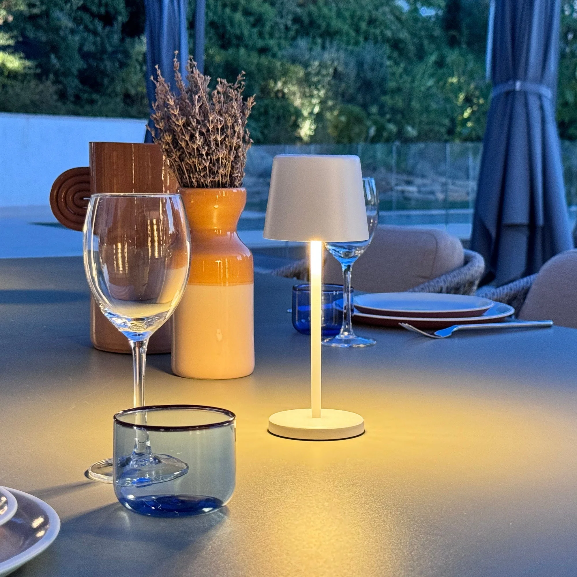 Lampe De Table Sans Fil - 6X Kelly Mini White - Image 5