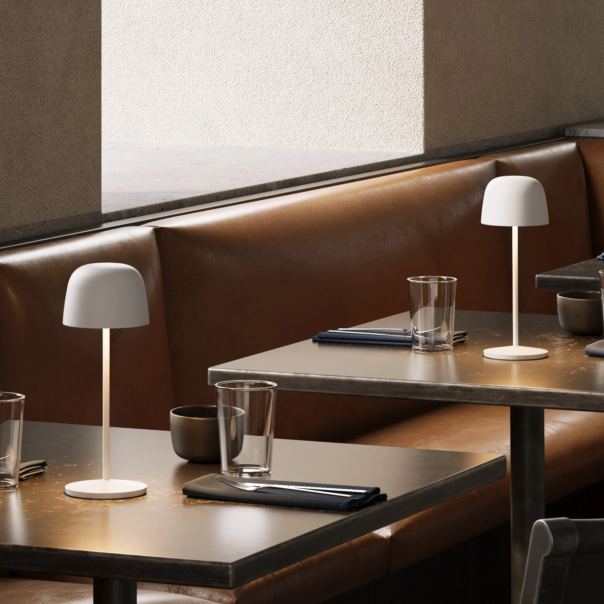 Lampe De Table Sans Fil - 6X Sophia White - Image 3