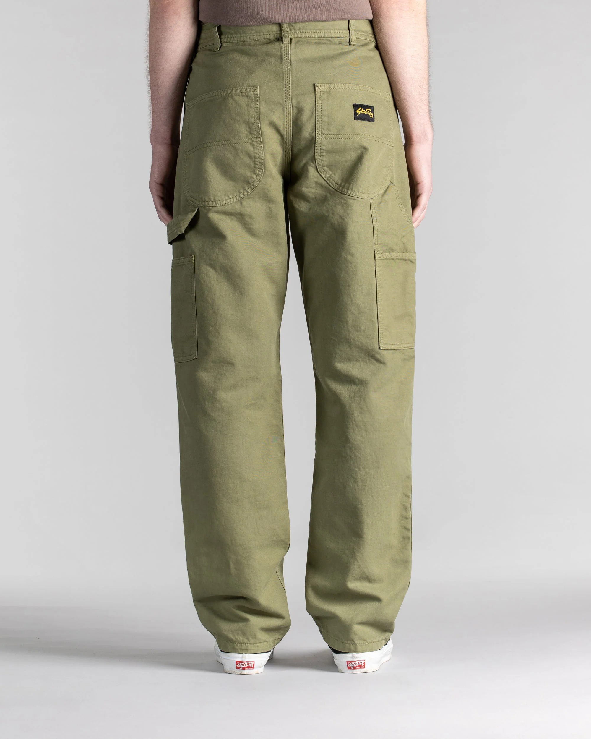 80S Painter Pant - Olive Twill - Image 4