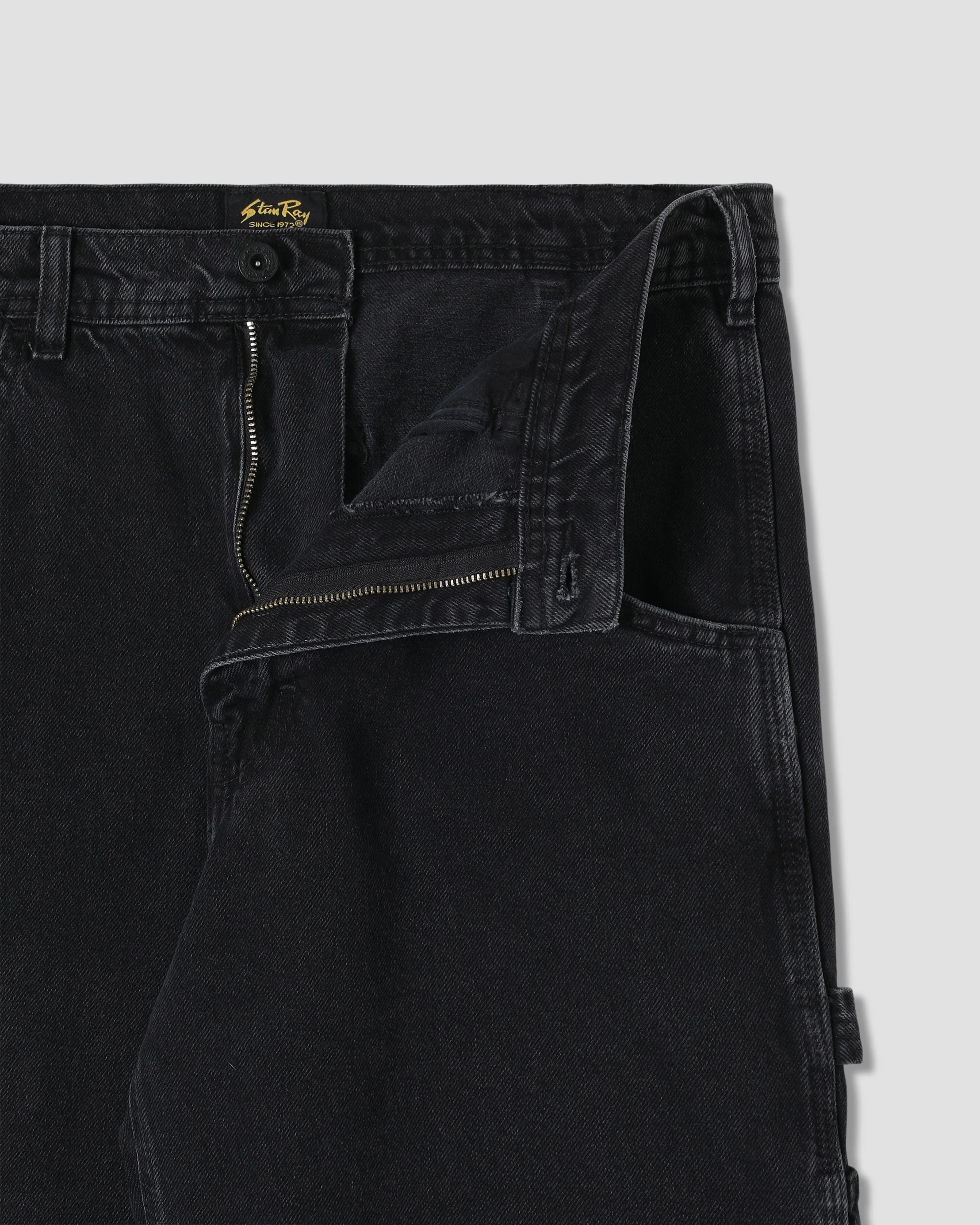 80s Painter Pant - Stonewashed Black Denim - Image 5