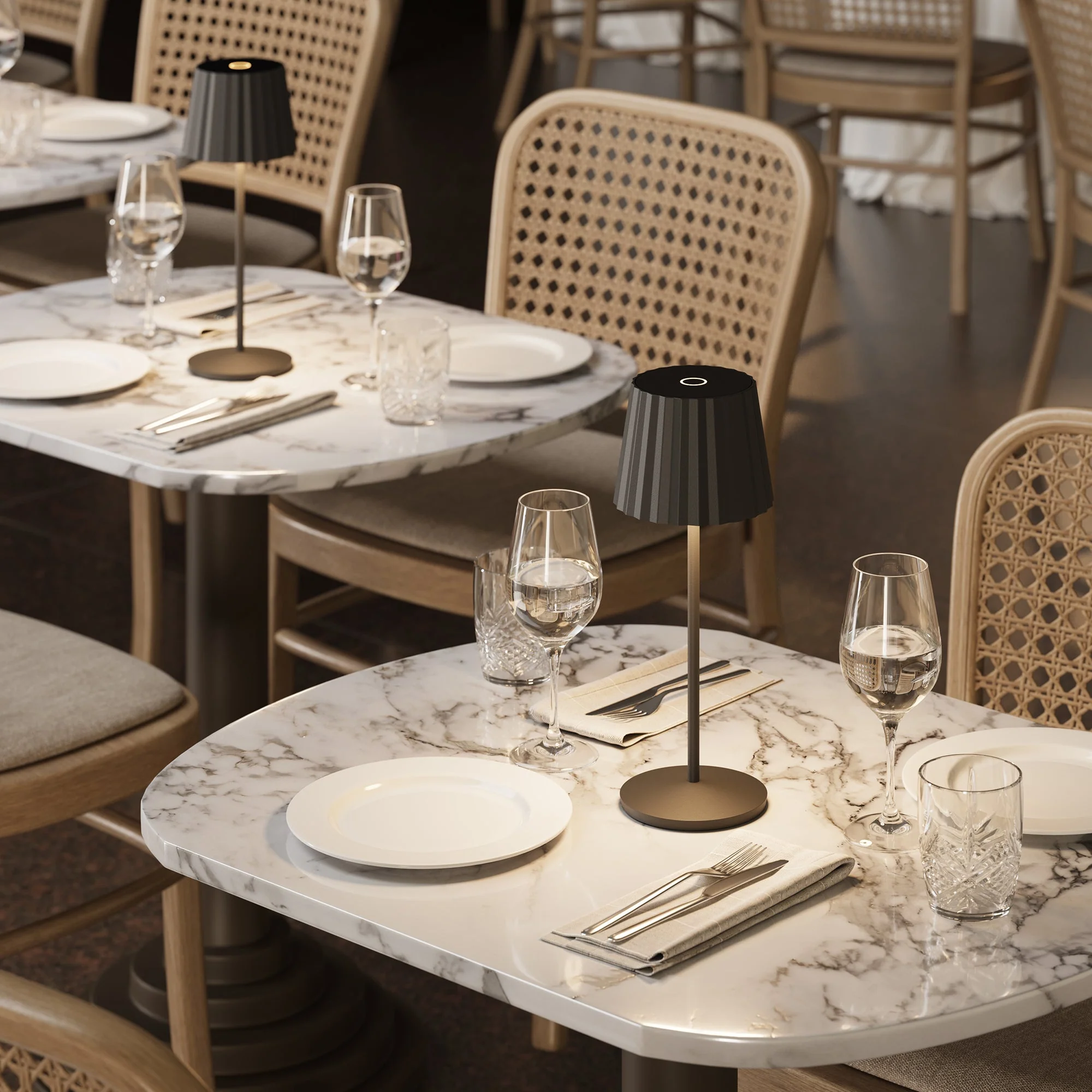 Lampe De Table Sans Fil - Abby Black - Image 3