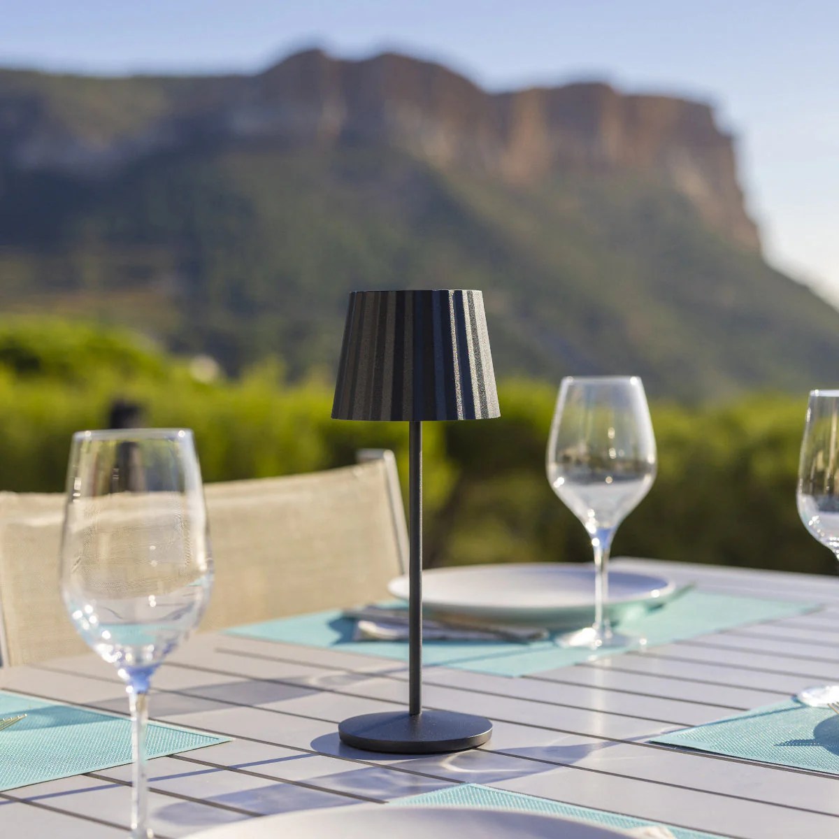 Lampe De Table Sans Fil - Abby Black - Image 4