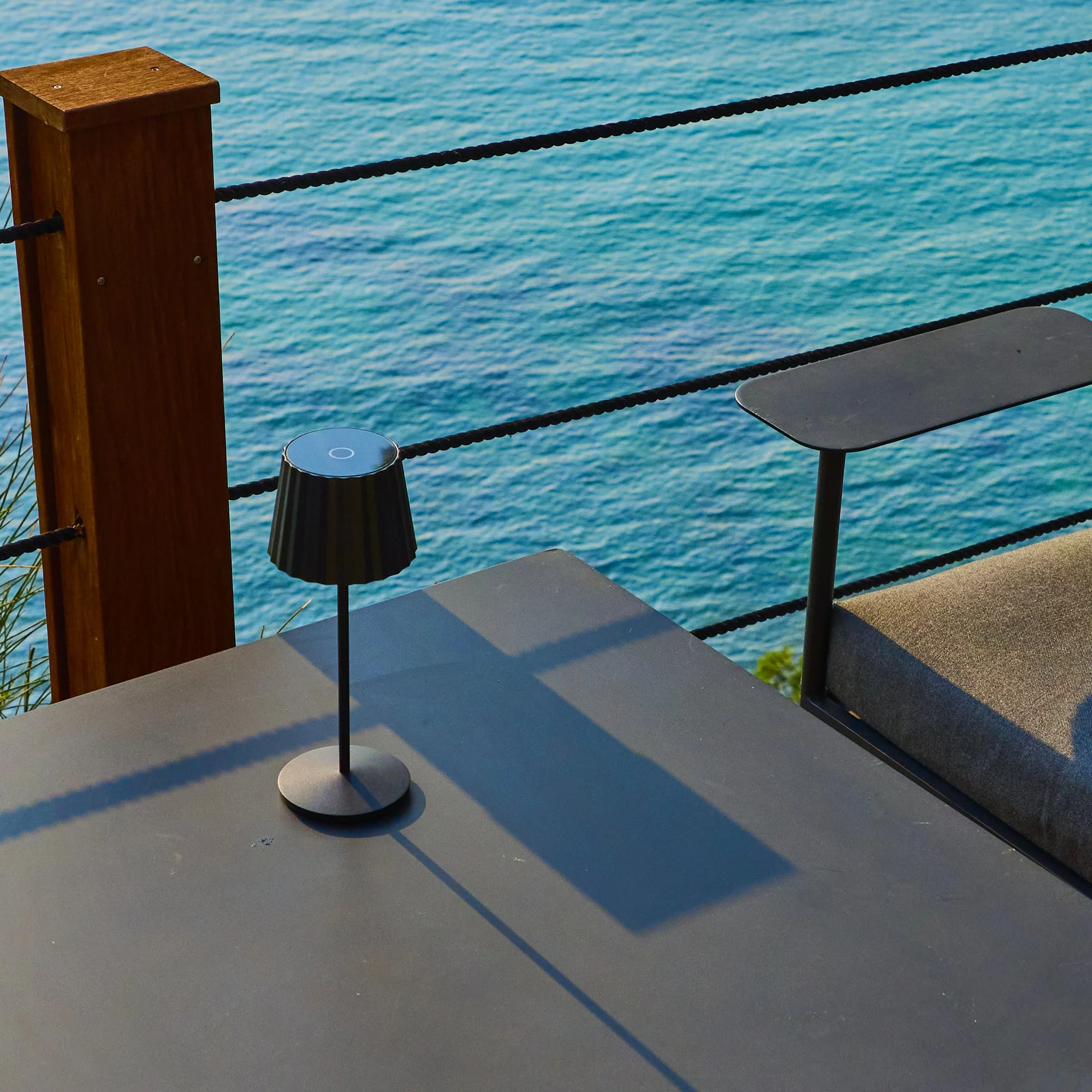Lampe De Table Sans Fil - Abby Black - Image 6