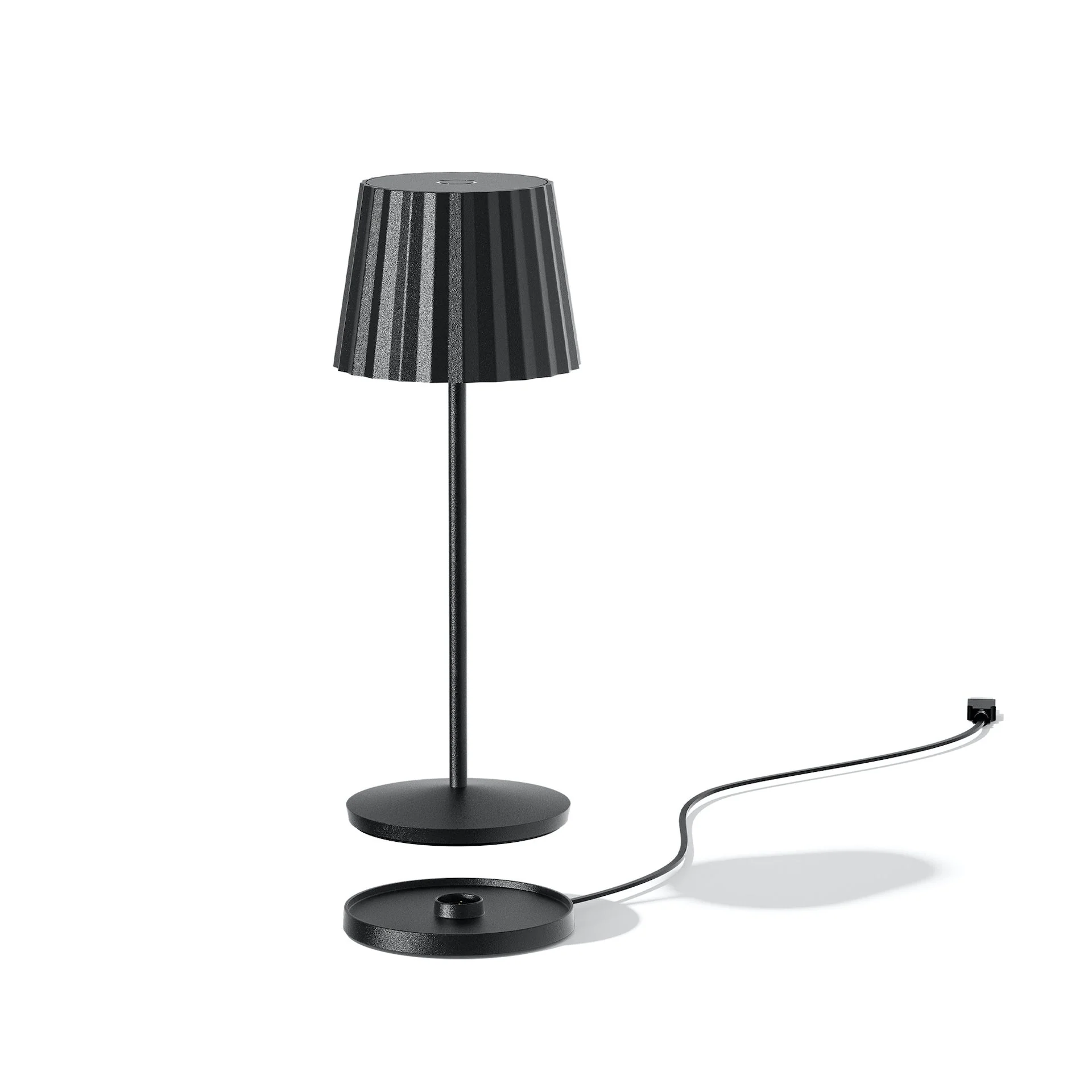 Lampe De Table Sans Fil - Abby Black - Image 7