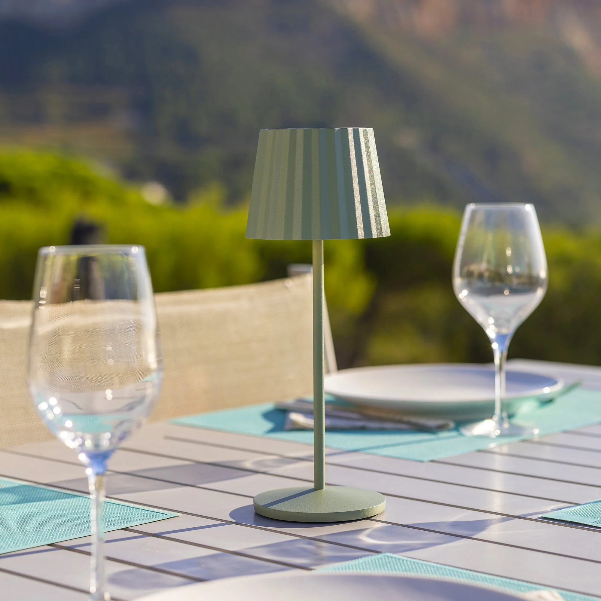 Lampe De Table Sans Fil - Abby Olive - Image 3