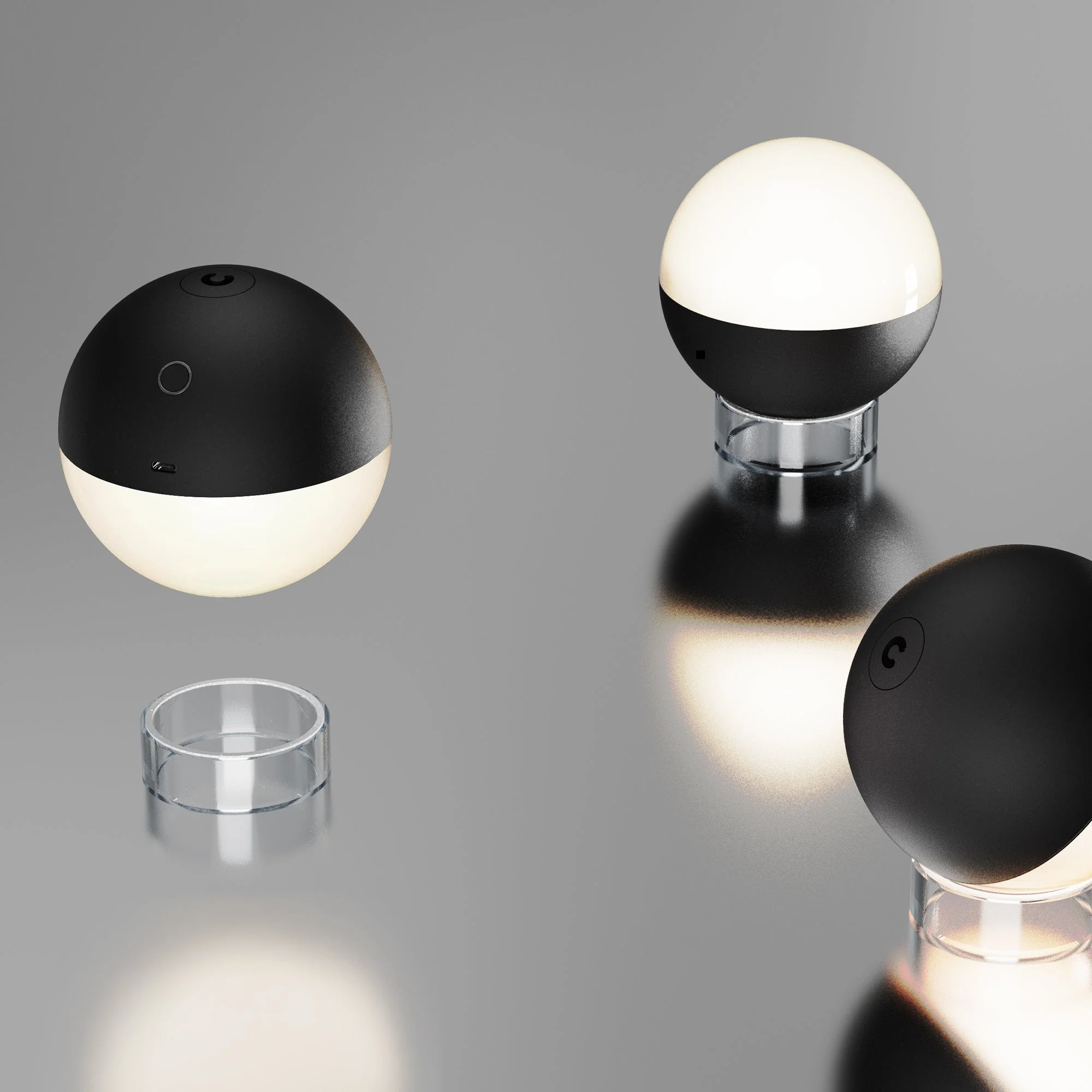 Lampe De Chevet Sans Fil - Albedo Black - Image 2