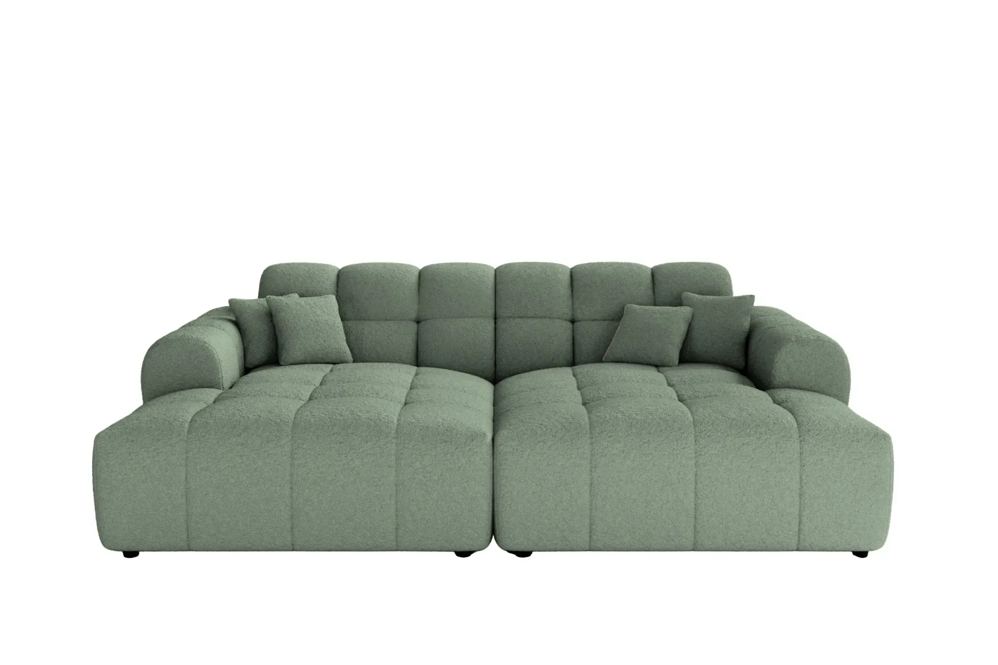 Alexia Xl - Canapé Droit Tissu Bouclette 4 Places - Image 75
