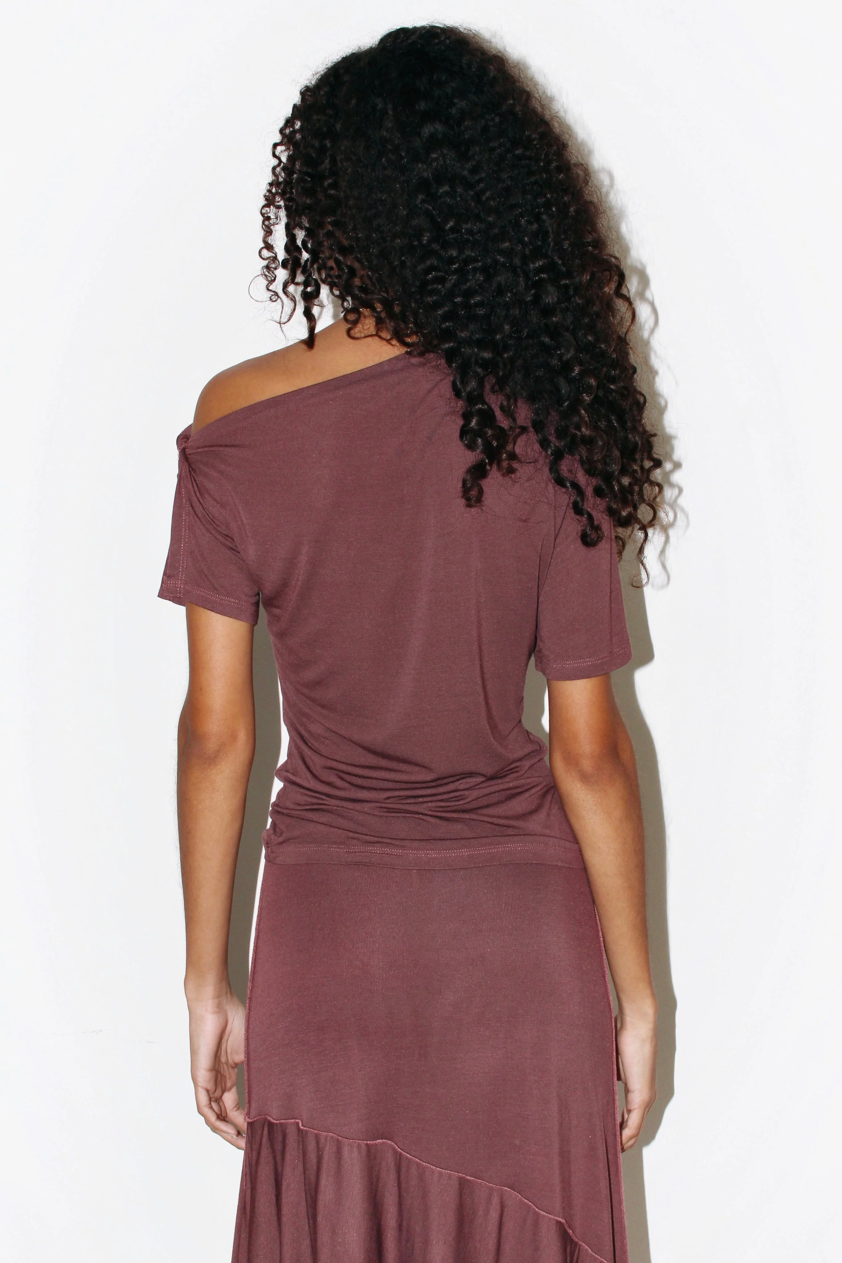 Top Alina - Burgundy - Image 4