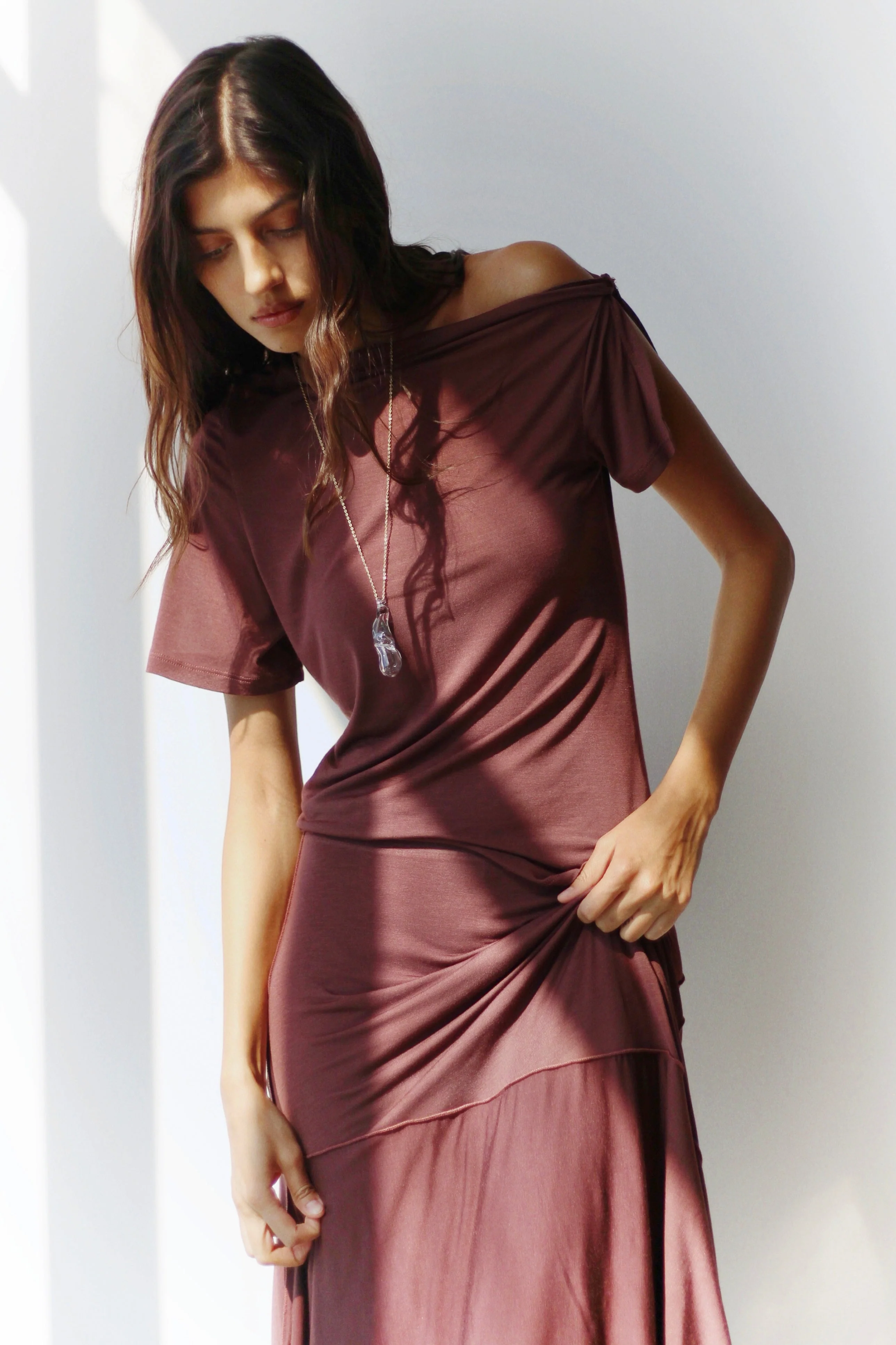 Top Alina - Burgundy - Image 5