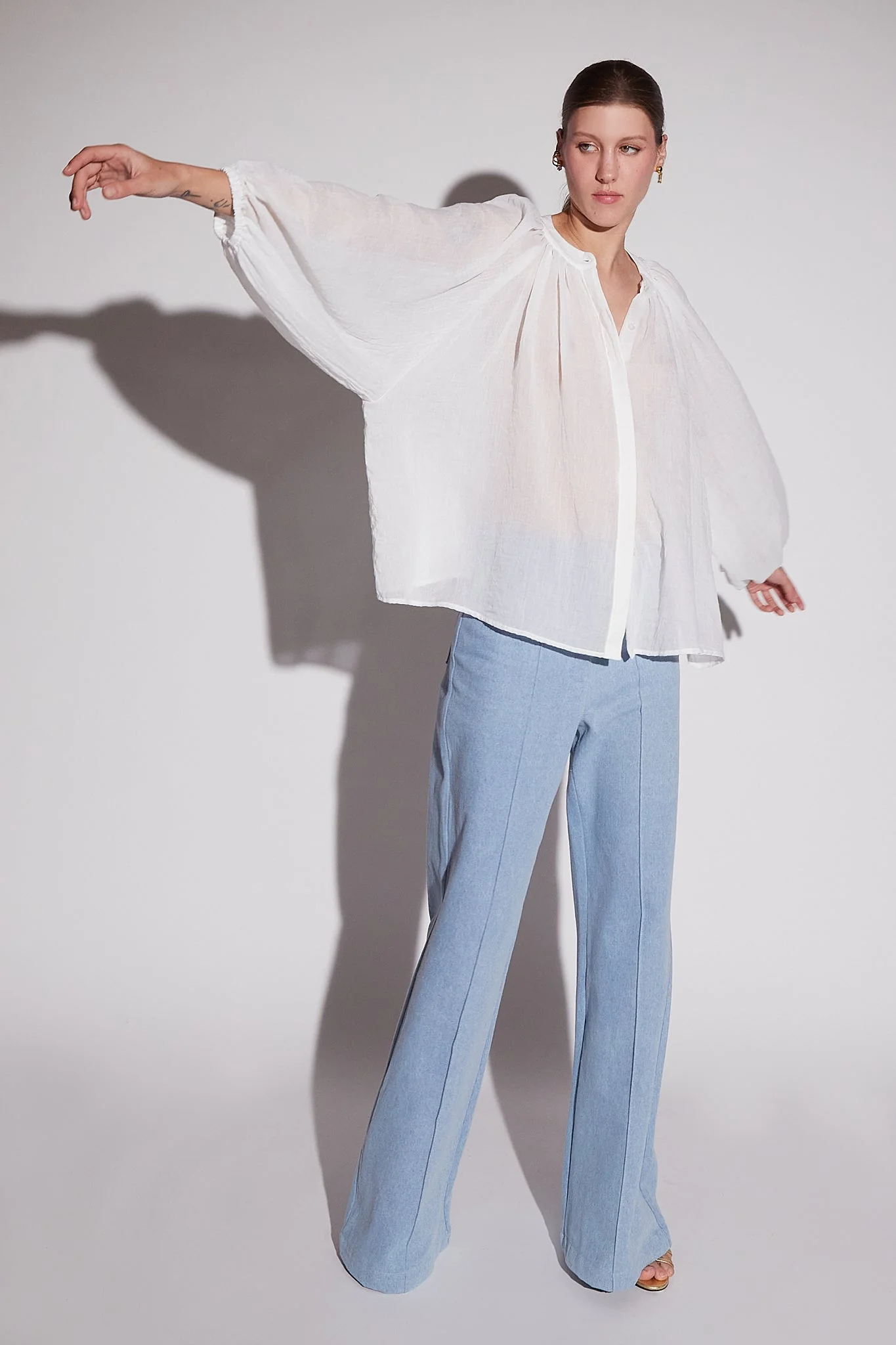 Blouse Alma - White Bambula - Femme - Image 2