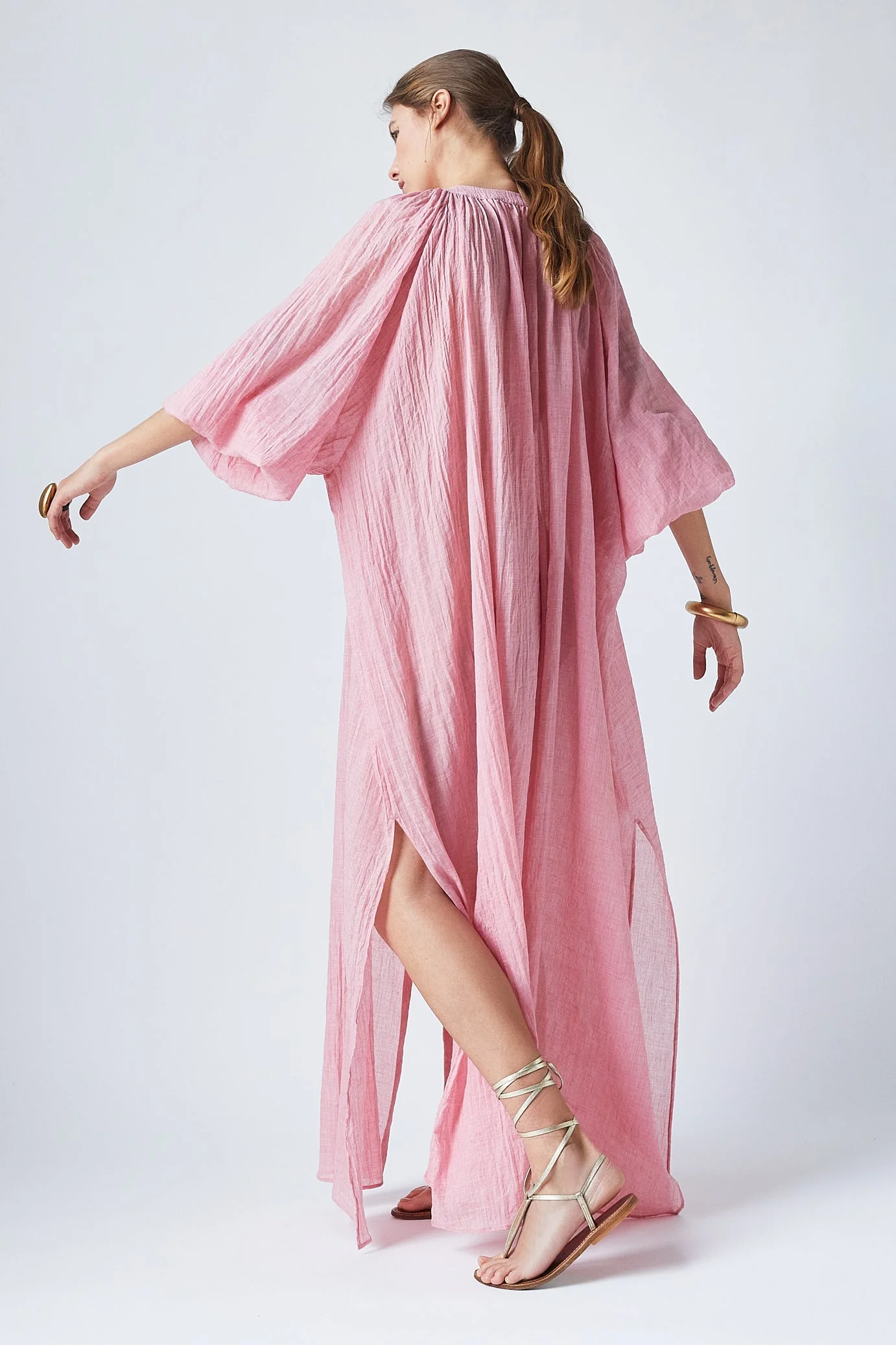 Robe Alma - Rose - Femme - Image 2
