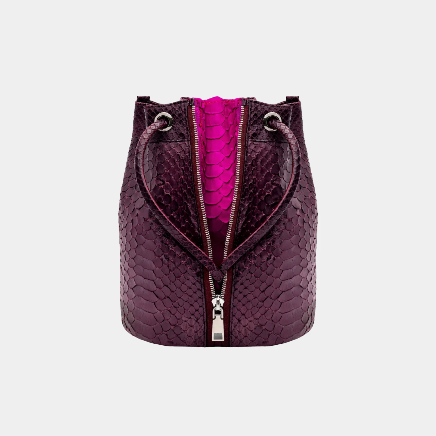 Sac Python - Amber Grenade Pink