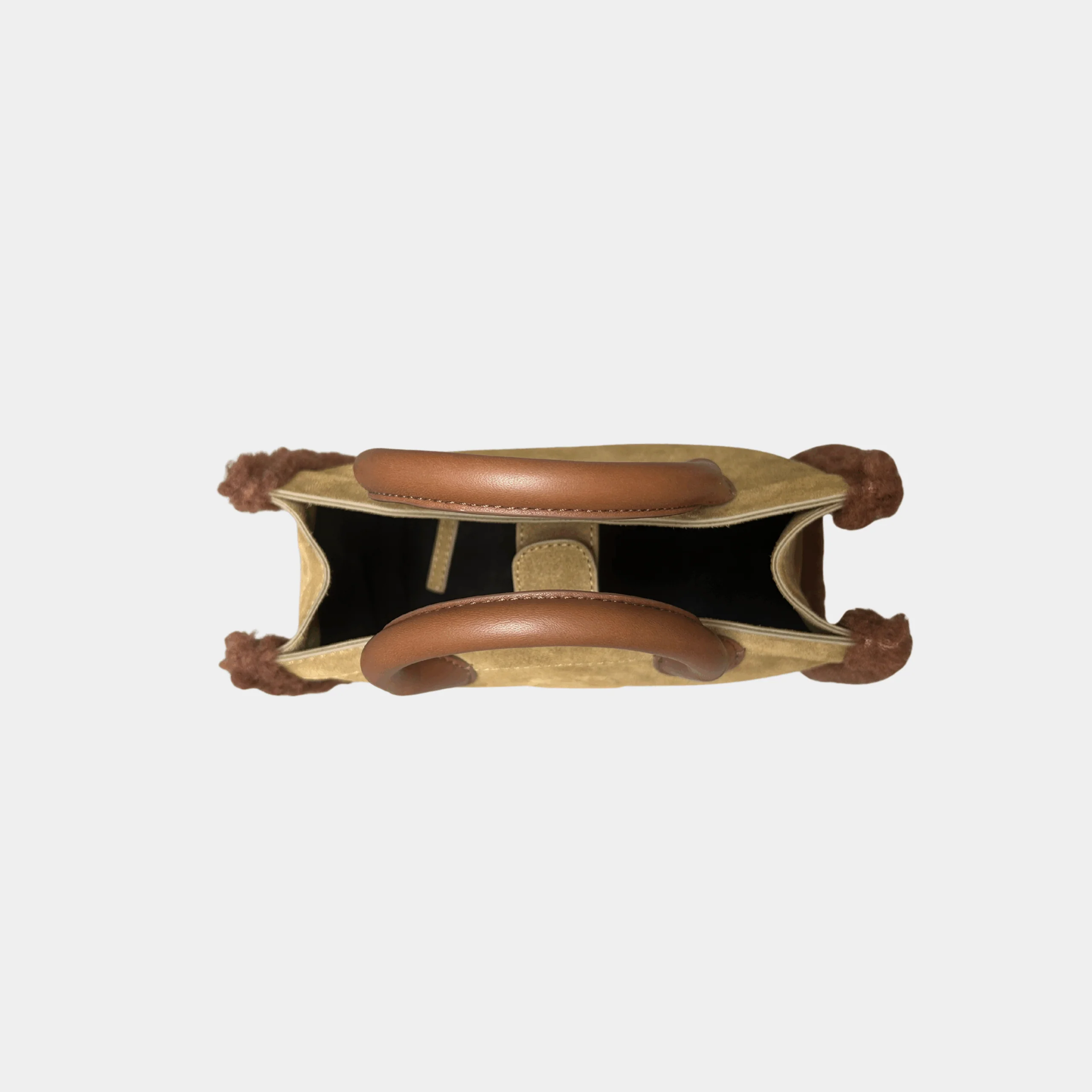 Sac Cuir - Ana Velvet Tabac - Image 2