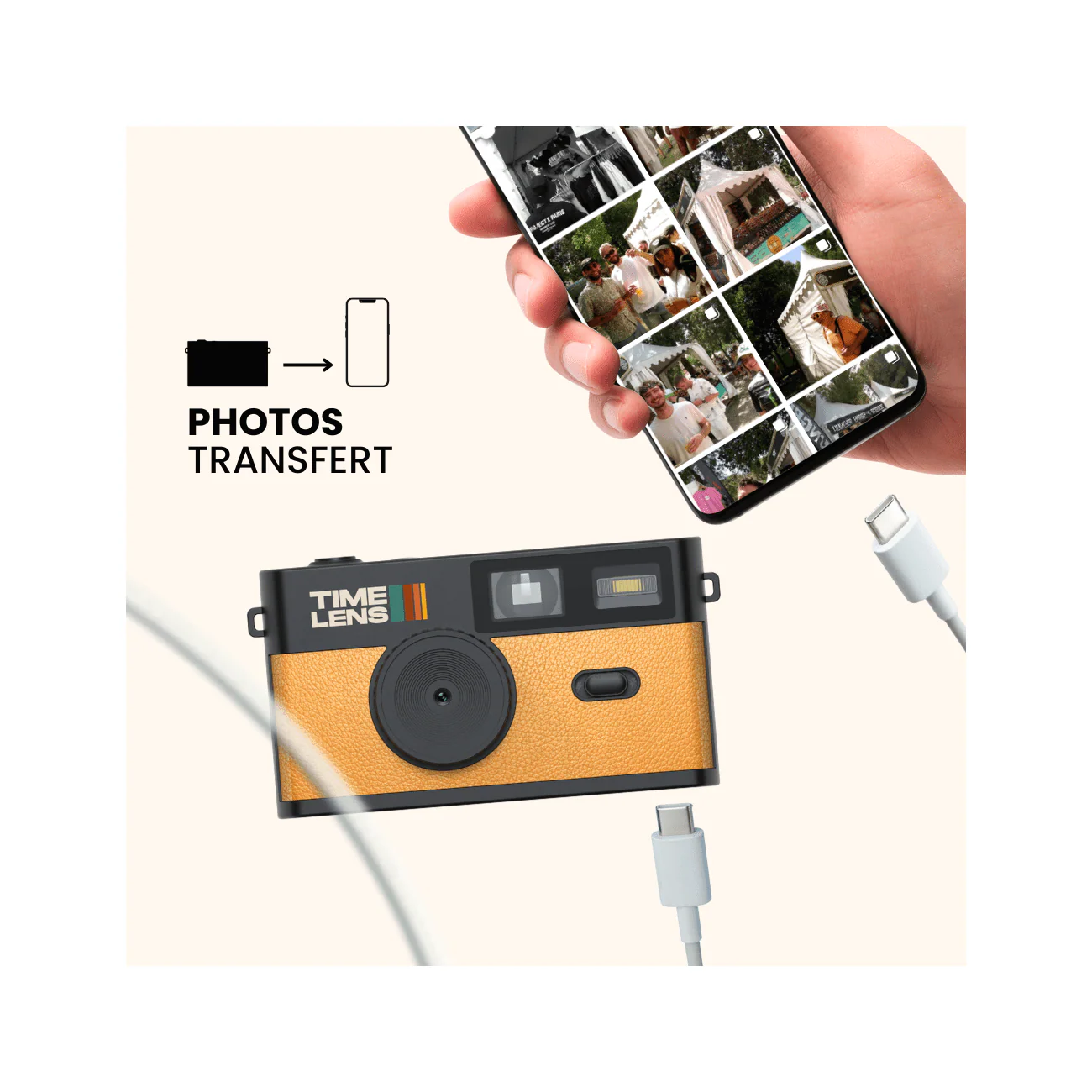 Appareil Photo Timelens® Jaune - Image 3