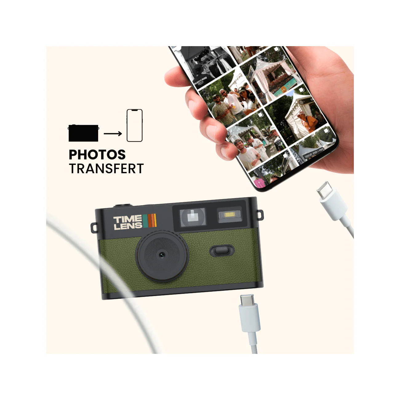 Appareil Photo Timelens® Kaki - Image 3