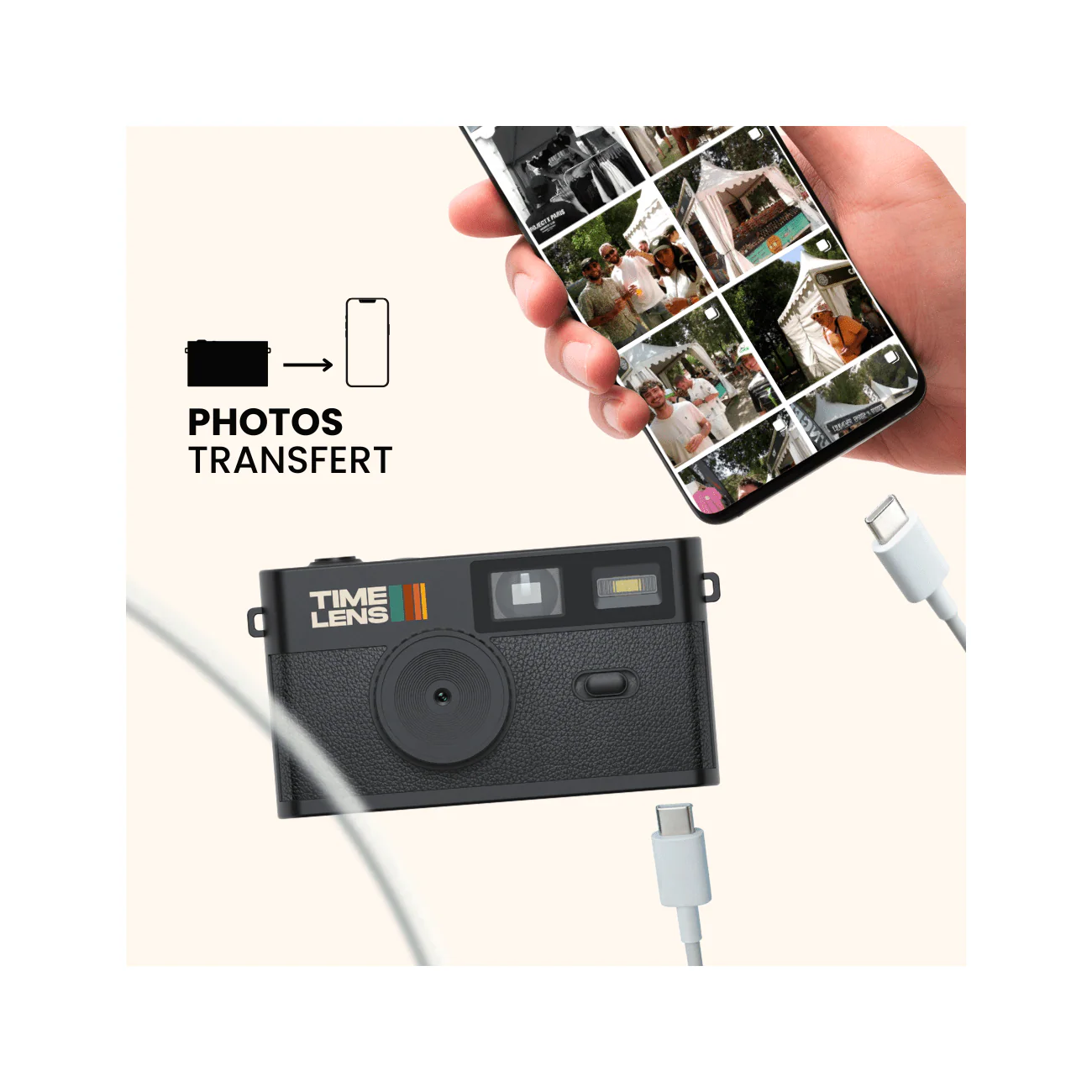 Appareil Photo Timelens® Noir - Image 3