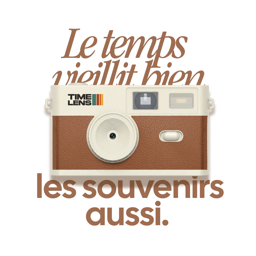 Appareil photo TimeLens® Cream Brown - Image 2
