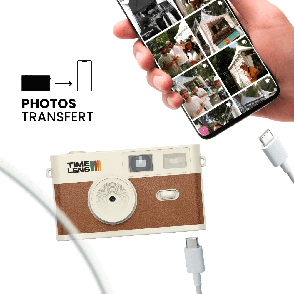 Appareil photo TimeLens® Cream Brown - Image 3