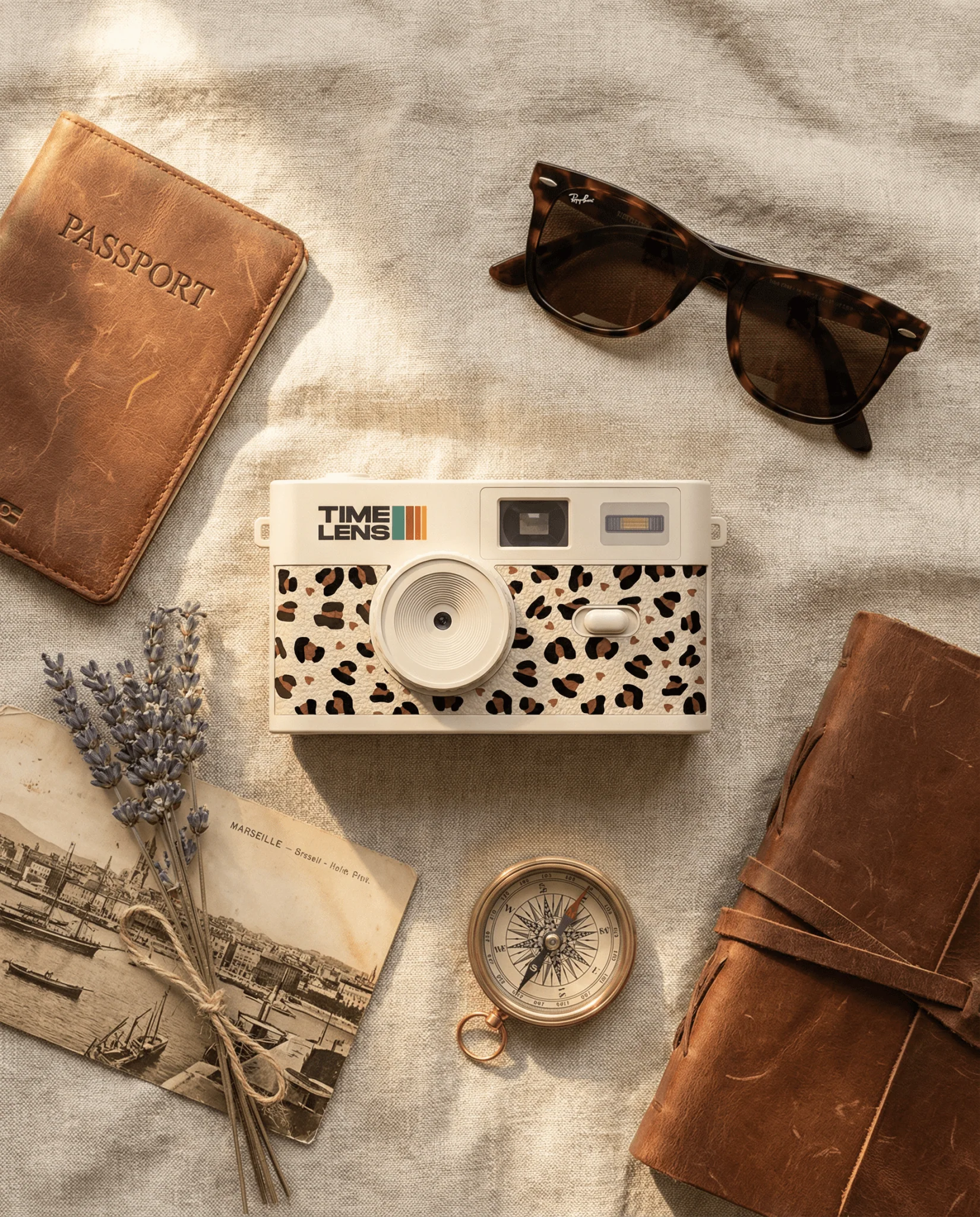 Appareil photo TimeLens® Cream Leopard - Image 2
