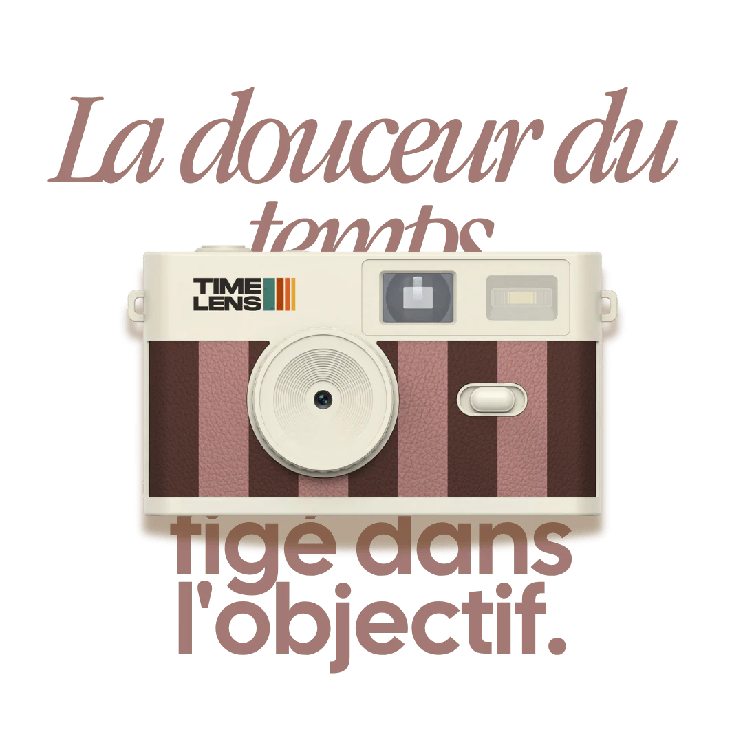 Appareil photo TimeLens® Cream Rosewood - Image 2
