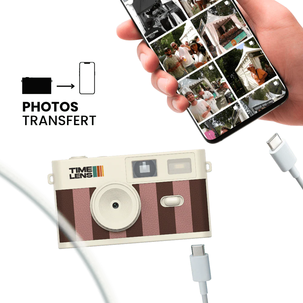 Appareil photo TimeLens® Cream Rosewood - Image 3