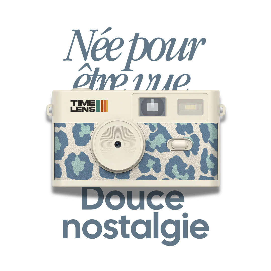 Appareil photo TimeLens® Cream Sky Leopard - Image 2