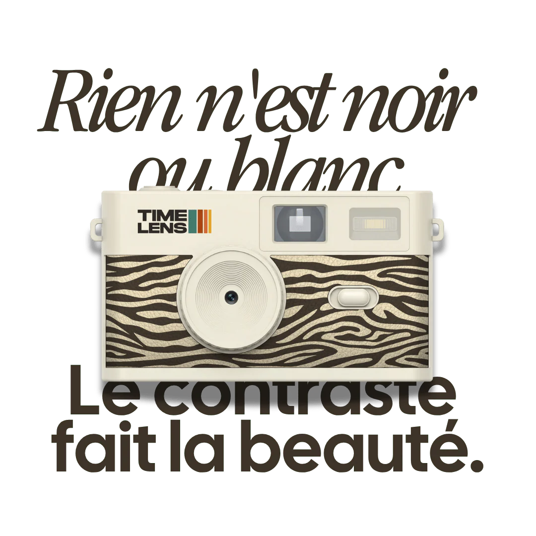 Appareil photo TimeLens® Cream Zebra - Image 2