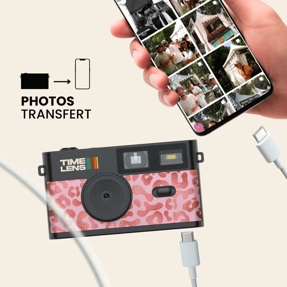 Appareil Photo Timelens® Pink Leopard - Image 4