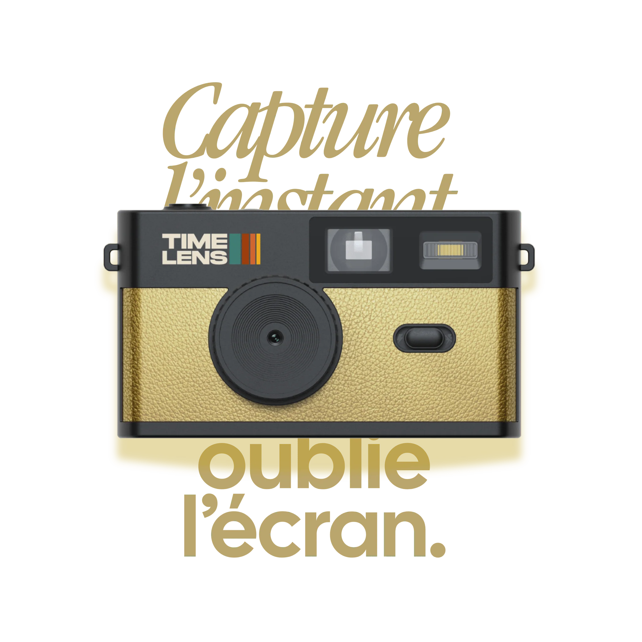 Appareil Photo Timelens® Pop Edition 80'S Gold - Image 2