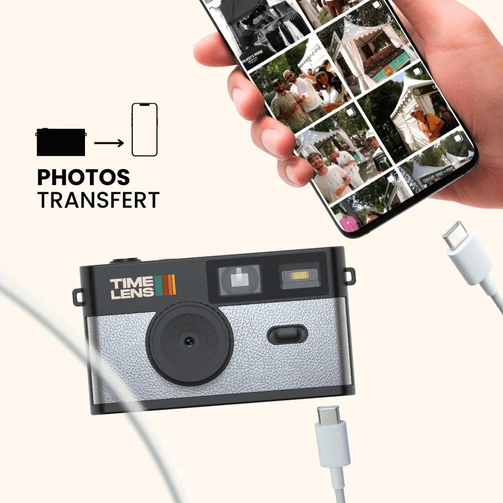 Appareil Photo Timelens® Pop Edition 80'S Silver - Image 3