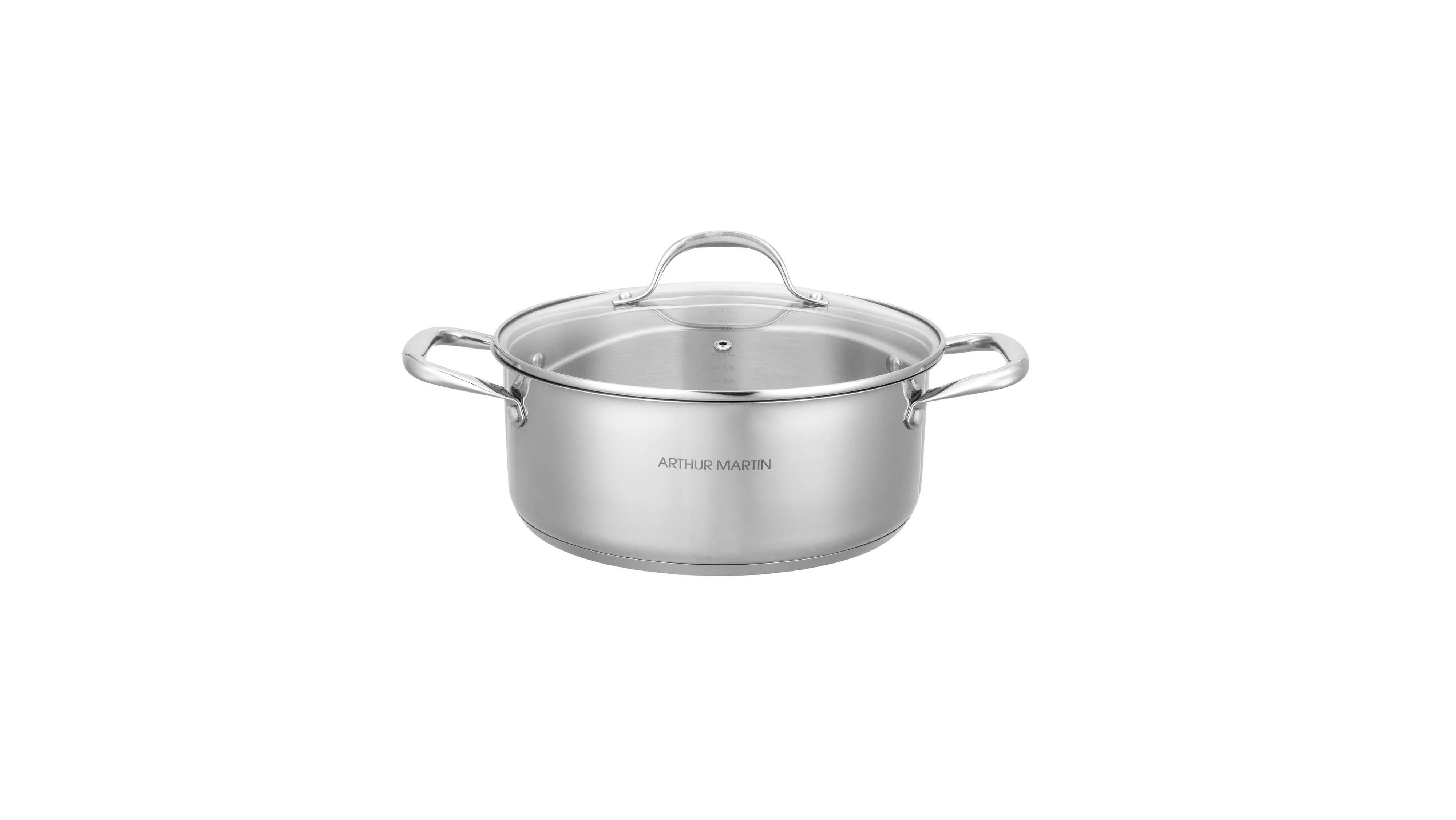 Faitout 38cm - Acier Inoxydable - Inox - Image 2