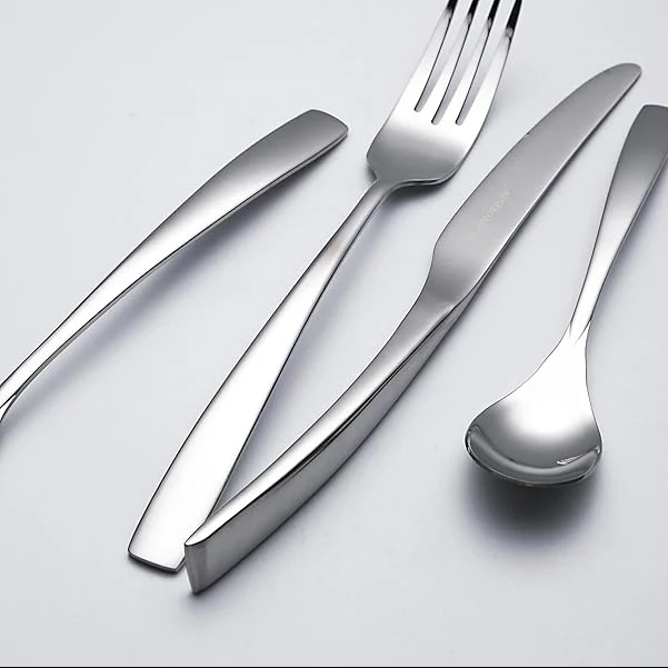Ménagere 24 Pièces - Acier Inoxydable - Inox Finition Satinée - Image 6