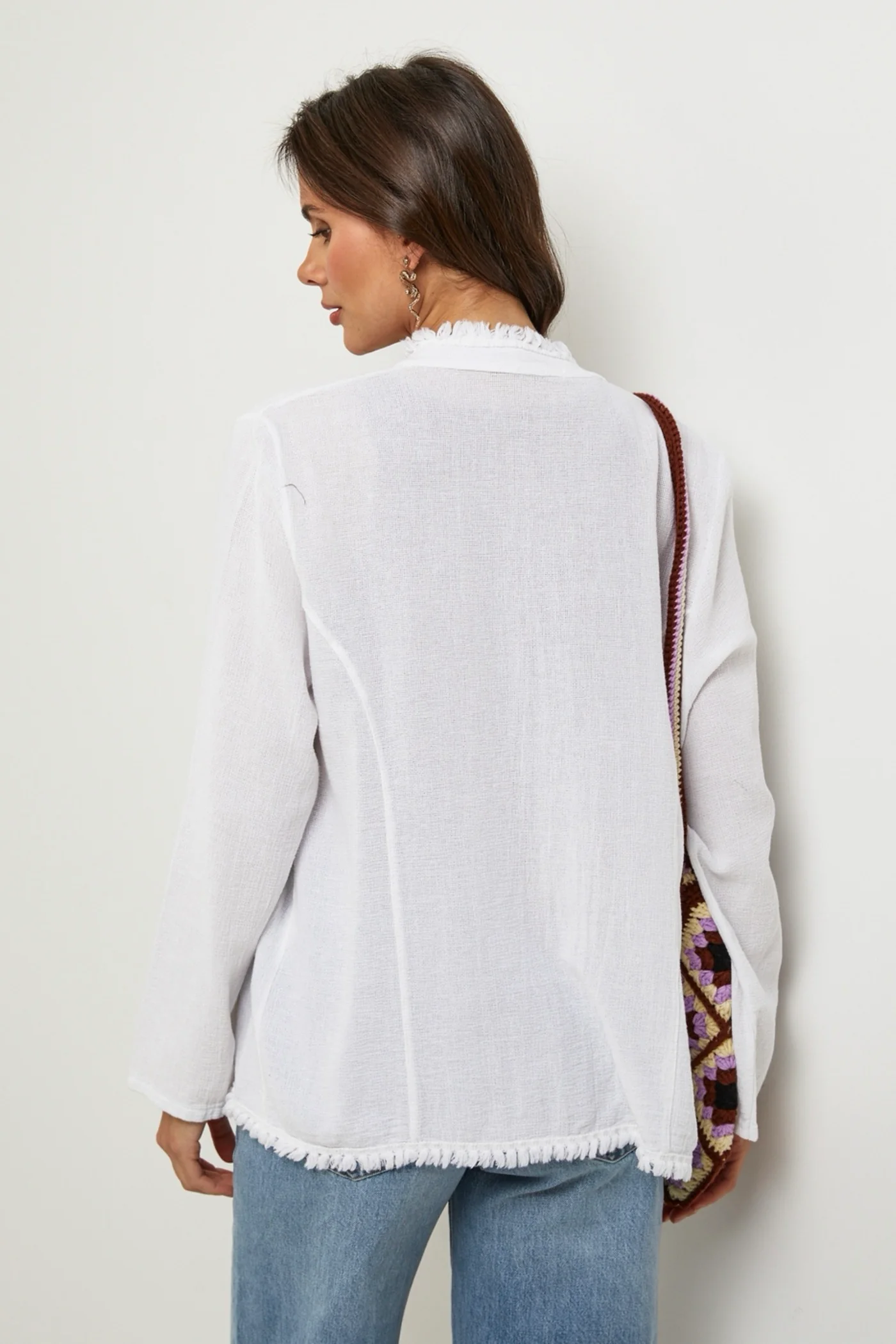 Veste - Blanc - Femme - Image 4