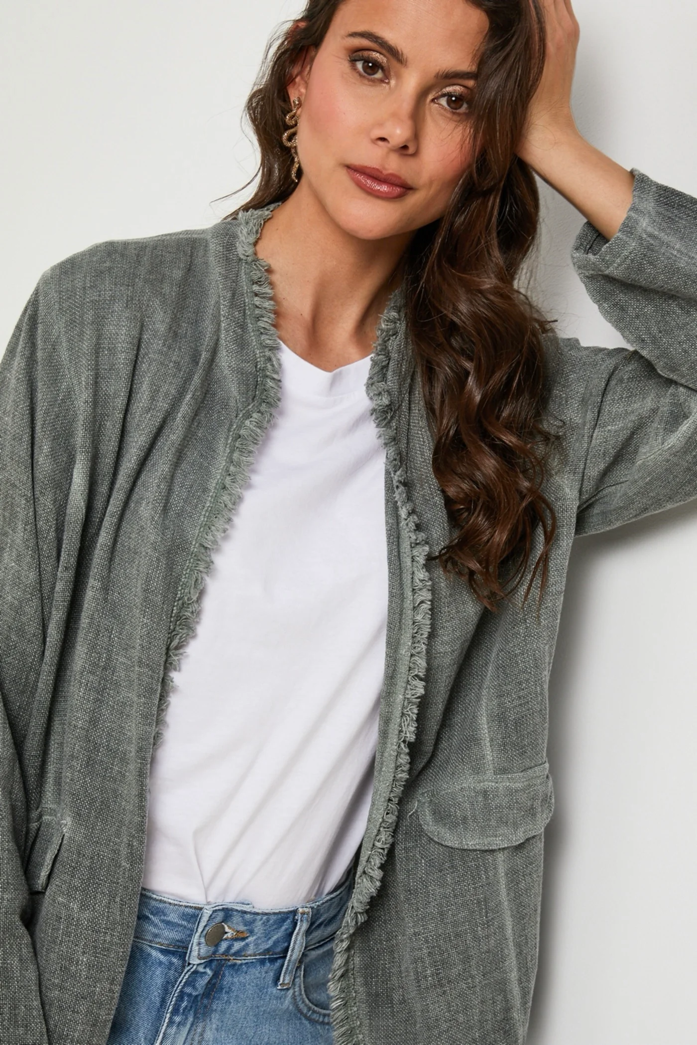 Veste - Kaki - Femme - Image 5