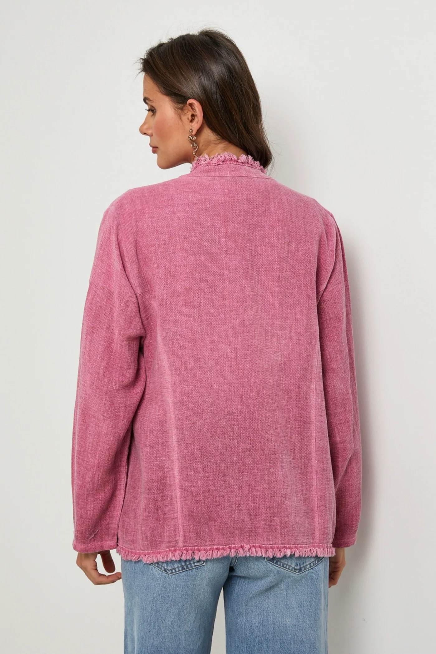 Veste - Rose - Femme - Image 5