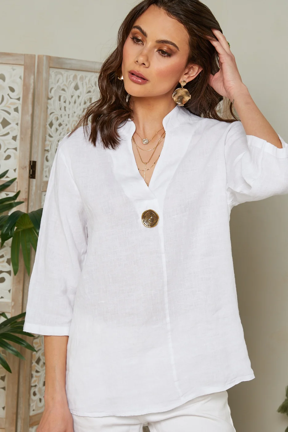 Top - Blanc - Femme - Image 2