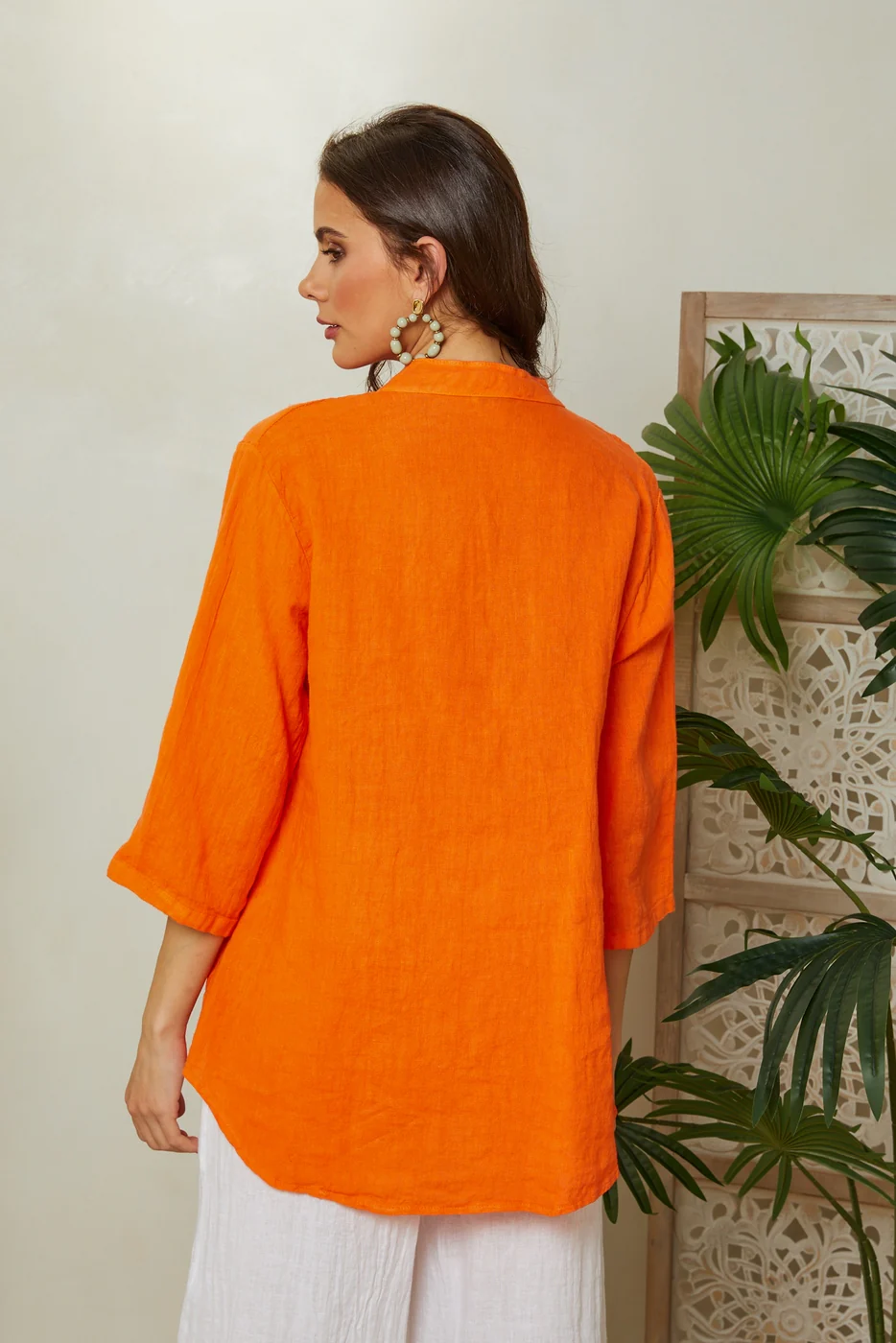 Top - Orange - Femme - Image 3