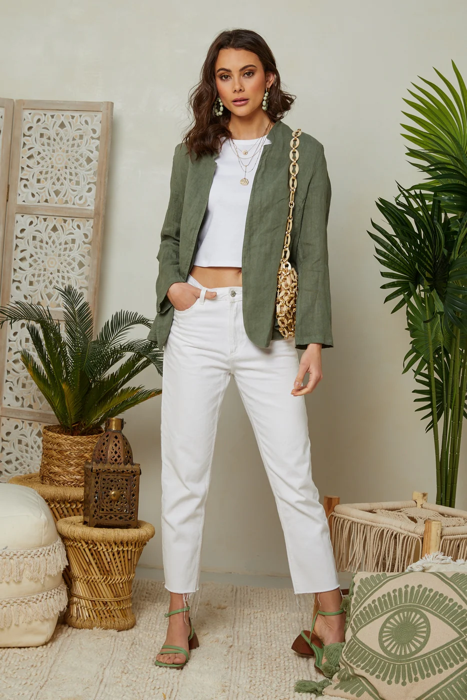 Veste - Kaki - Femme - Image 5