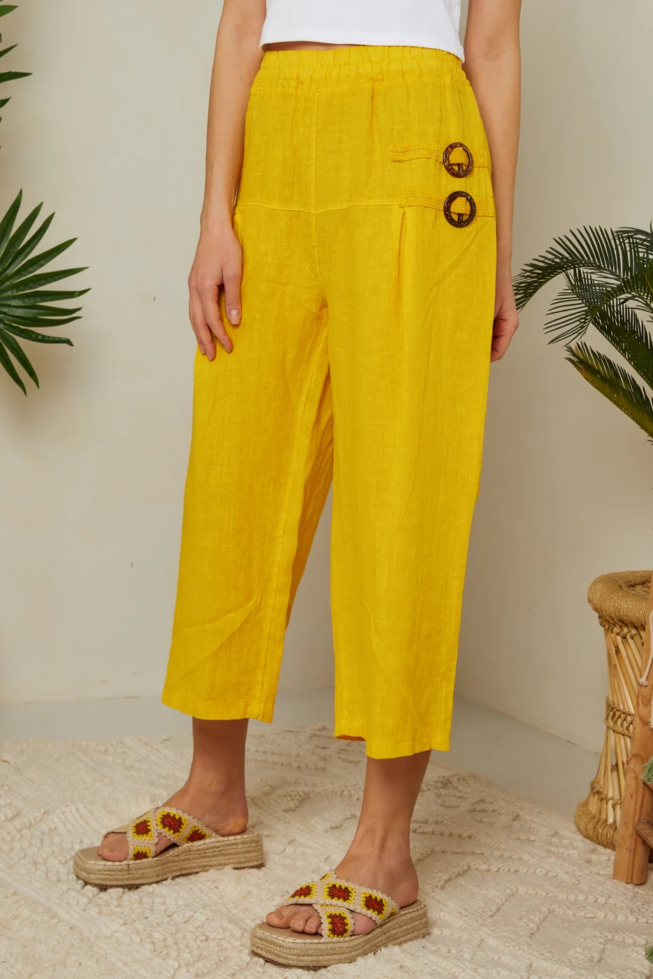 Pantalon - Safran - Femme - Image 3