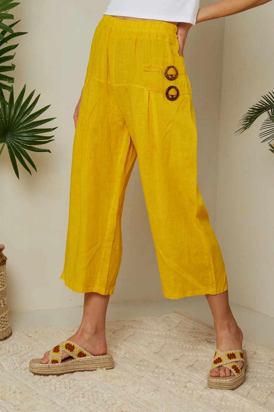 Pantalon - Safran - Femme - Image 4