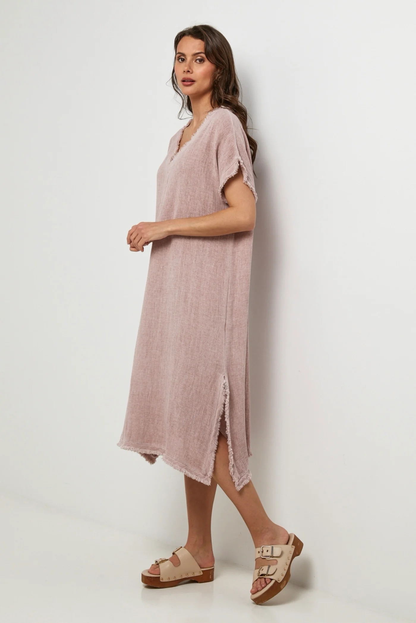 Robe - Rose Pale - Femme - Image 3