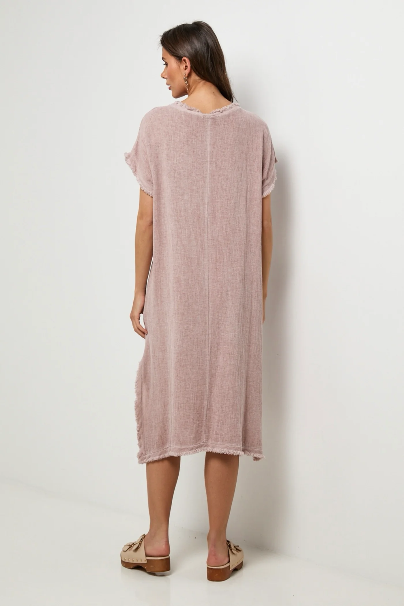 Robe - Rose Pale - Femme - Image 4